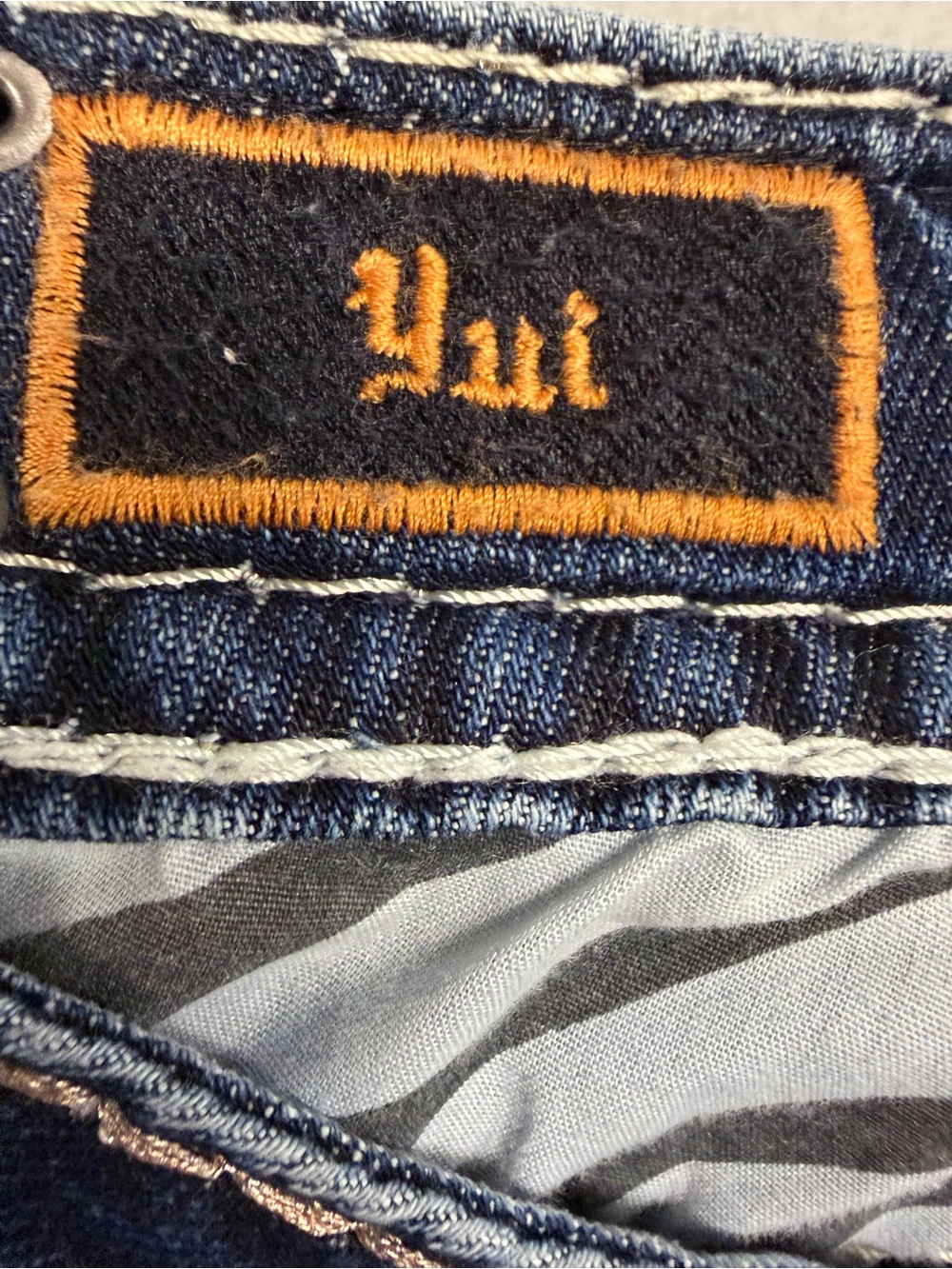 Rock Revival Embellished Bootcut Jeans Y2K Low Rise Size 25 - Picture 10 of 10